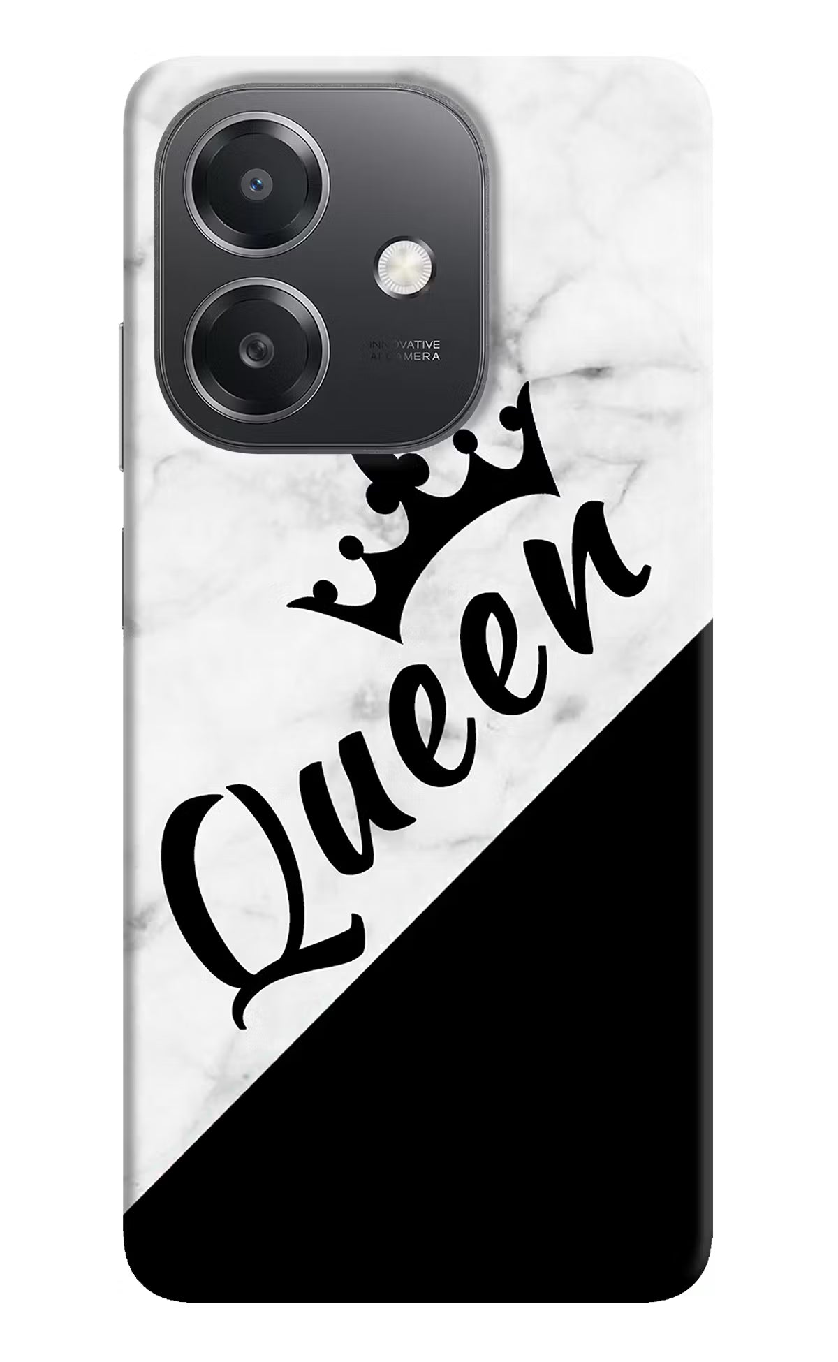 Queen OPPO A3x Hard Case Back Cover by Casekaro