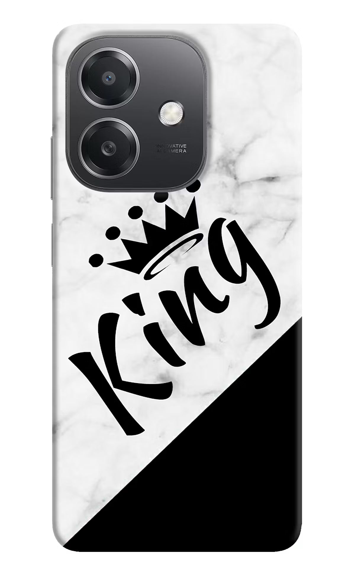 King OPPO A3x Hard Case Back Cover by Casekaro
