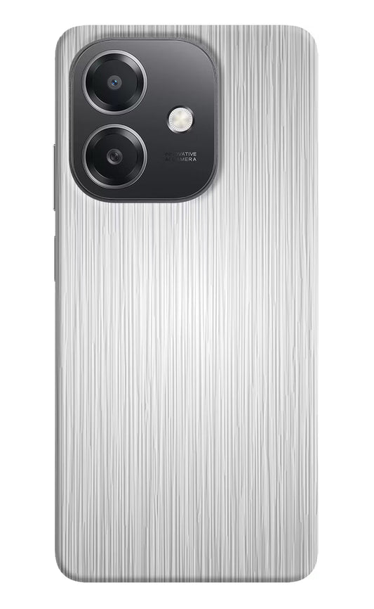 Wooden Grey Texture OPPO A3x Hard Case Back Cover by Casekaro