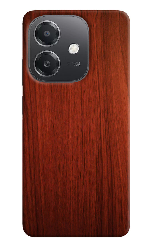 Wooden Plain Pattern OPPO A3x Back Cover