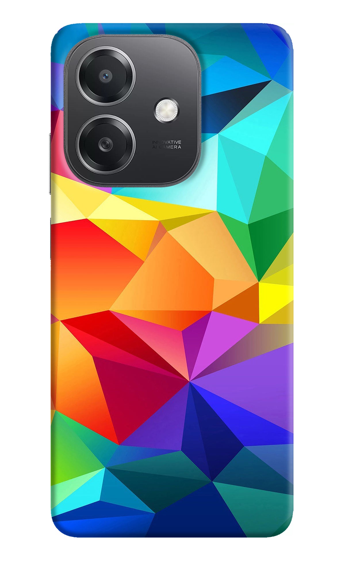 Abstract Pattern OPPO A3x Back Cover