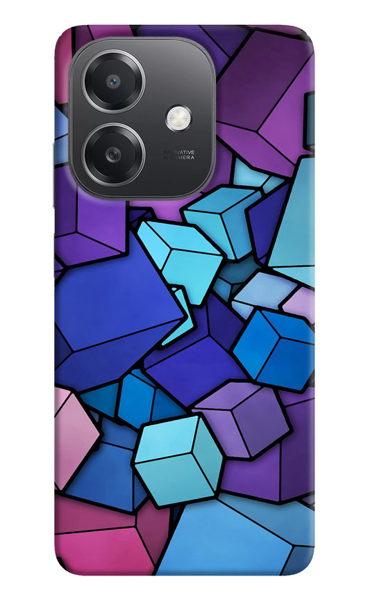 Cubic Abstract OPPO A3x Back Cover