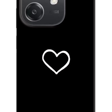 Heart OPPO A3x Hard Case Back Cover by Casekaro