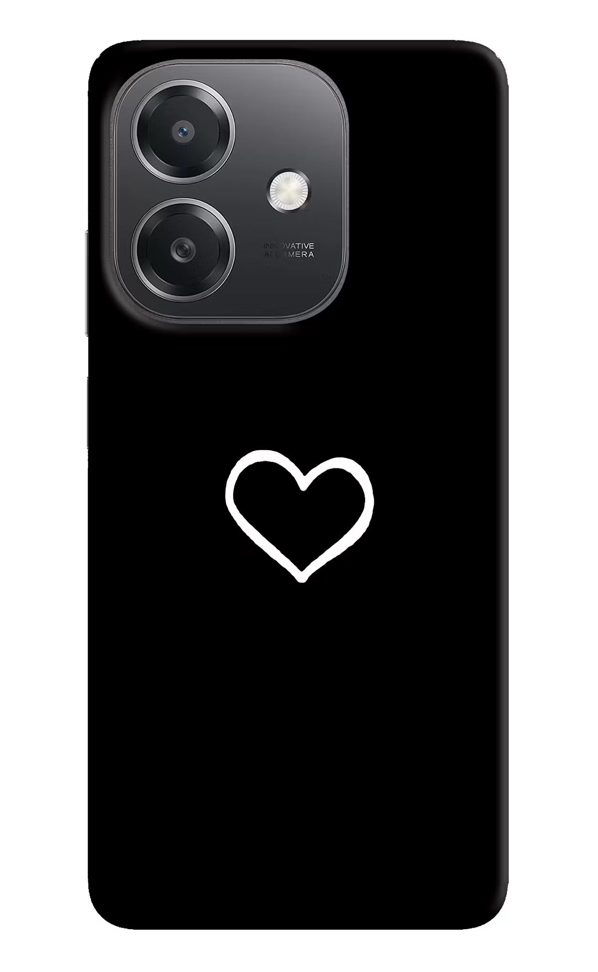 Heart OPPO A3x Hard Case Back Cover by Casekaro