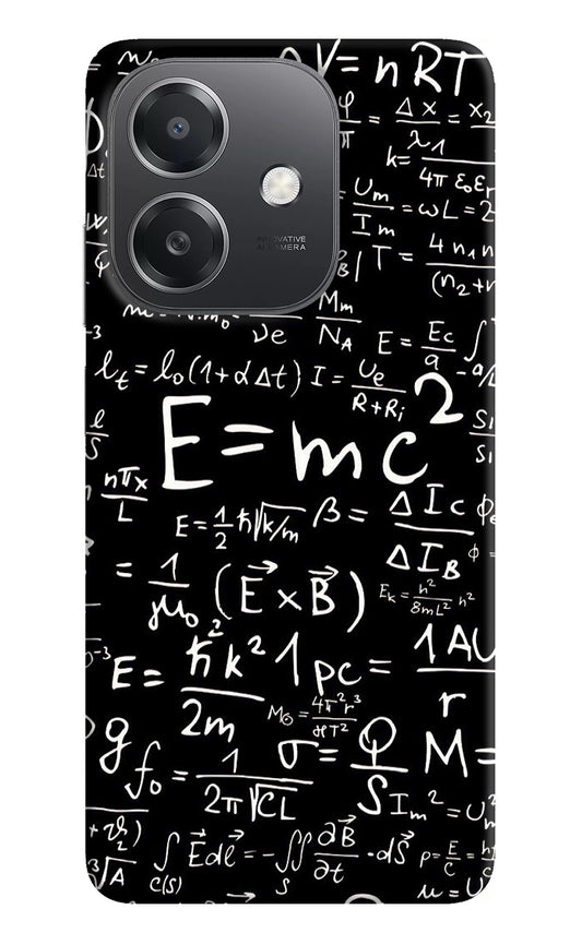 Physics Formula OPPO A3x Back Cover