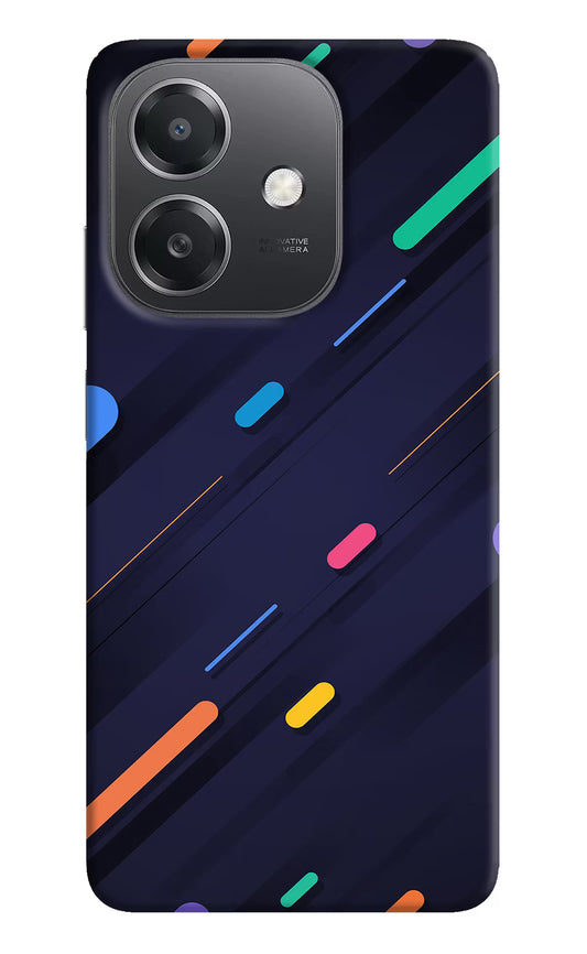 Abstract Design OPPO A3x Hard Case Back Cover by Casekaro