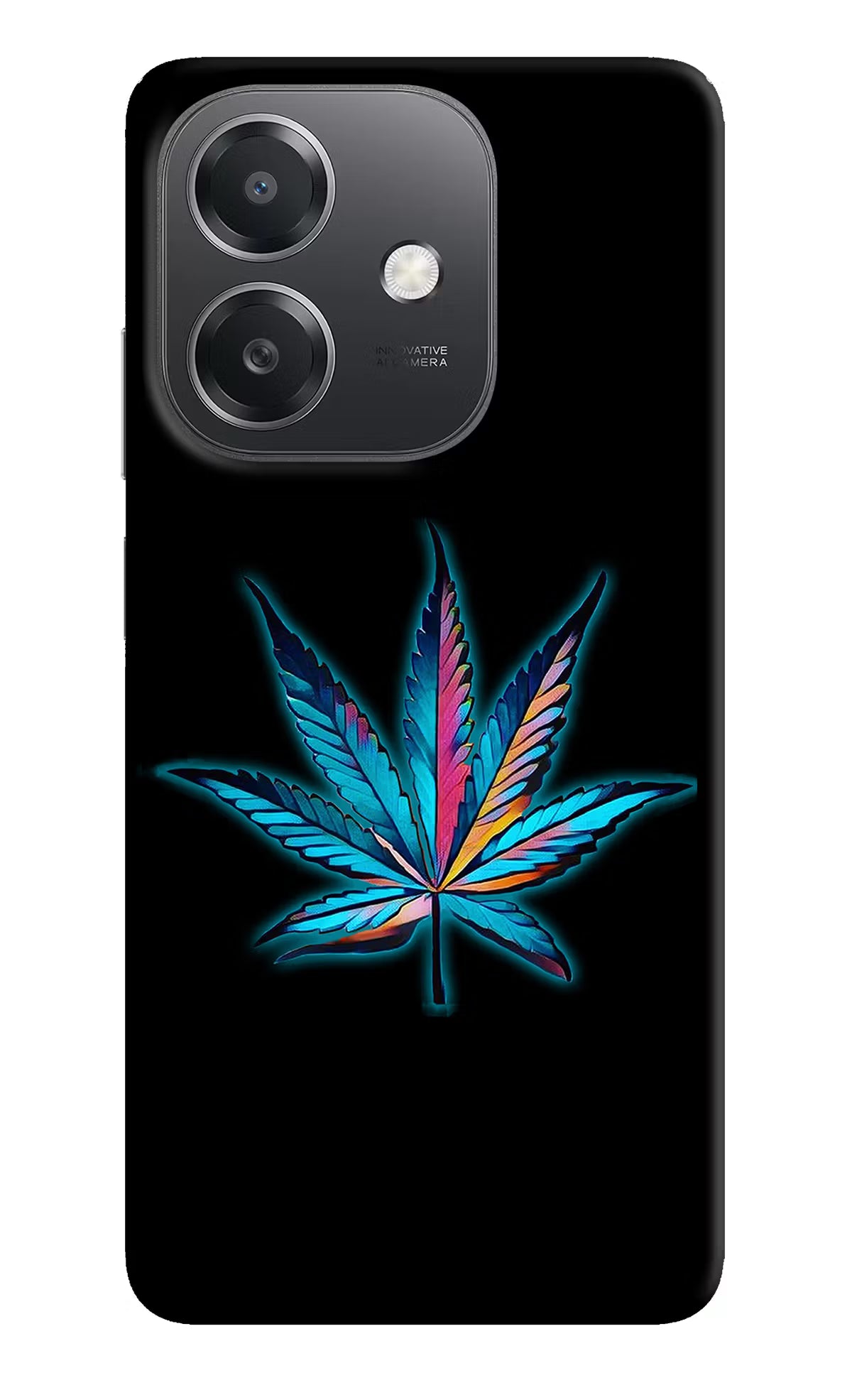 Weed OPPO A3x Hard Case Back Cover by Casekaro