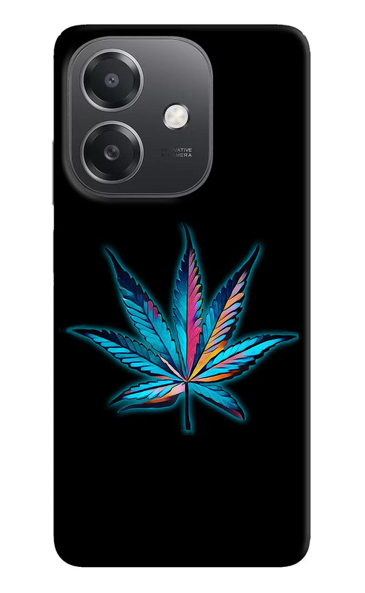 Weed OPPO A3x Hard Case Back Cover by Casekaro