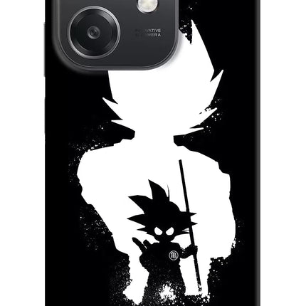 Goku Shadow OPPO A3x Hard Case Back Cover by Casekaro