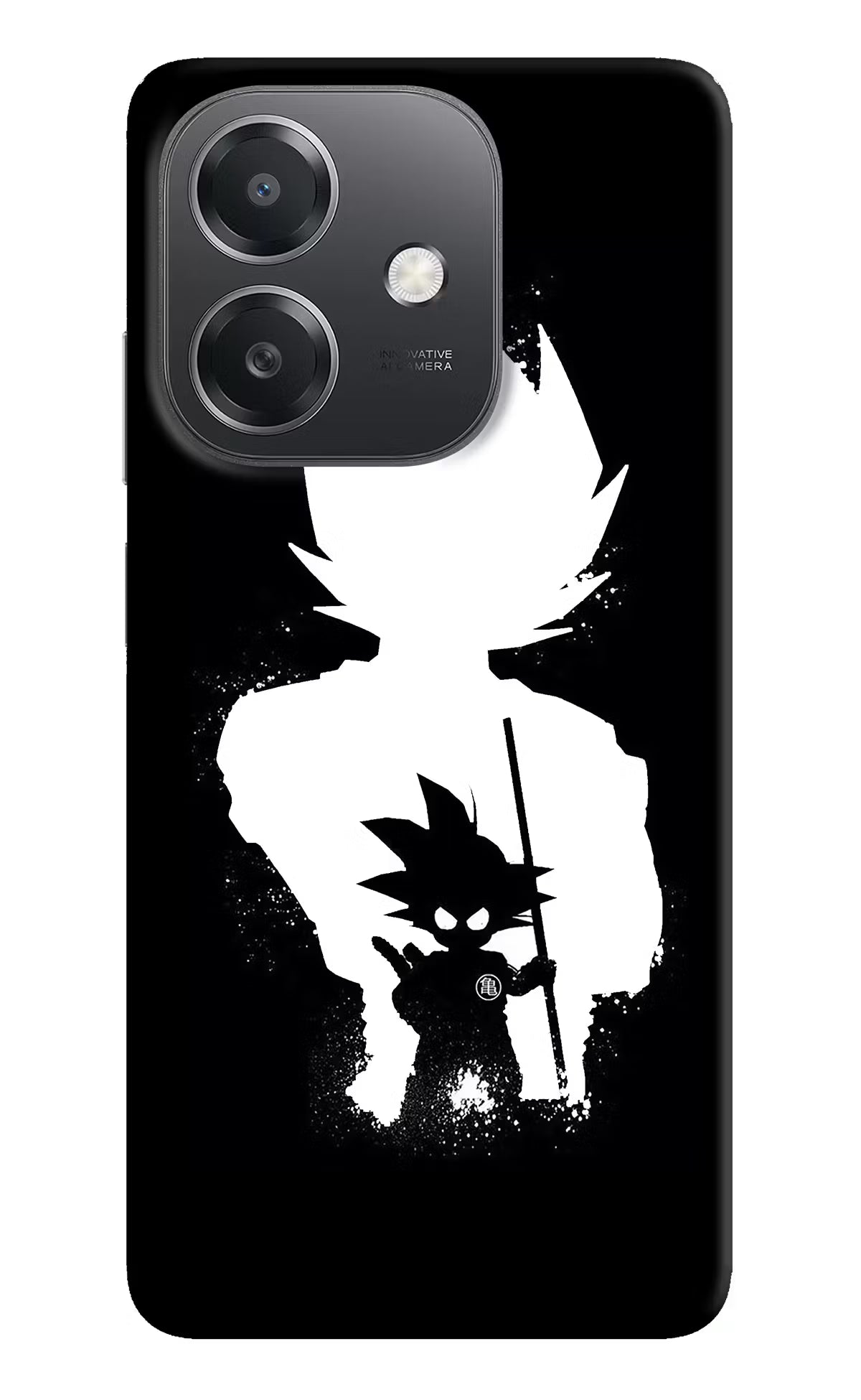 Goku Shadow OPPO A3x Hard Case Back Cover by Casekaro