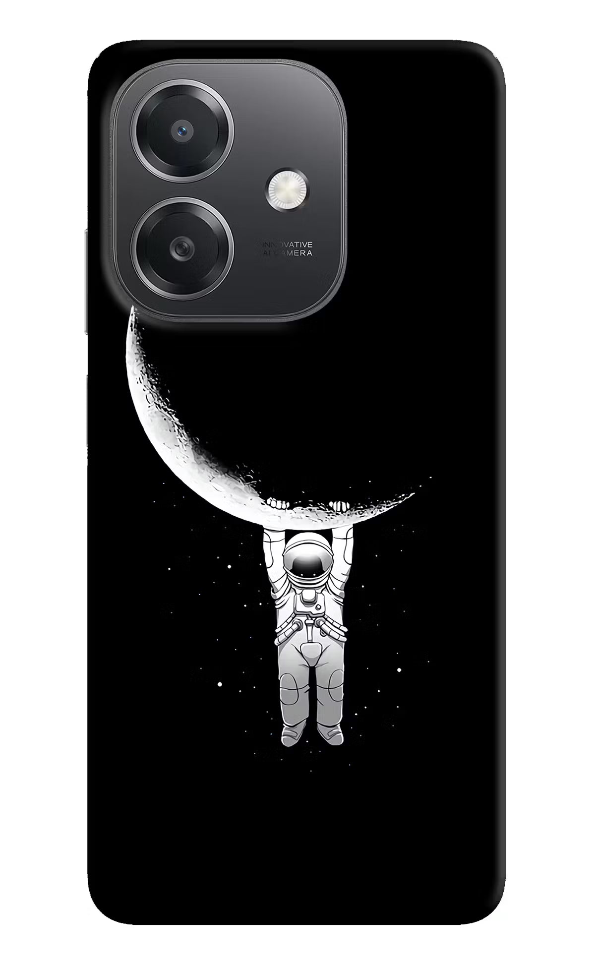Moon Space OPPO A3x Hard Case Back Cover by Casekaro