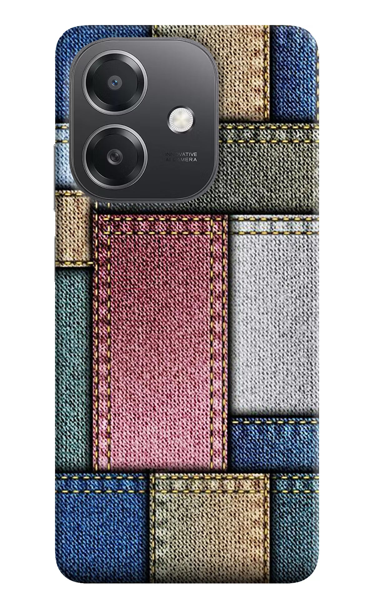 Multicolor Jeans OPPO A3x Hard Case Back Cover by Casekaro