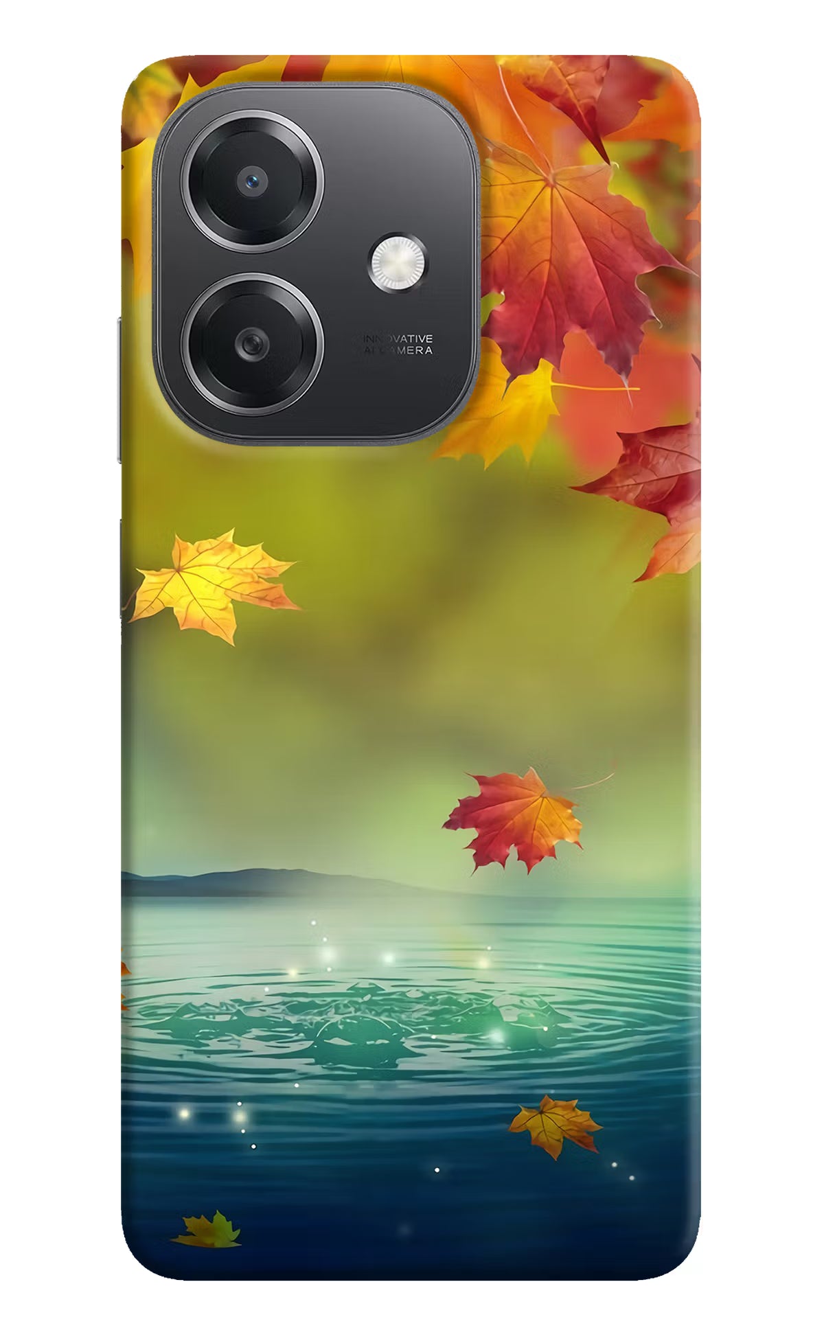 Flowers OPPO A3x Hard Case Back Cover by Casekaro