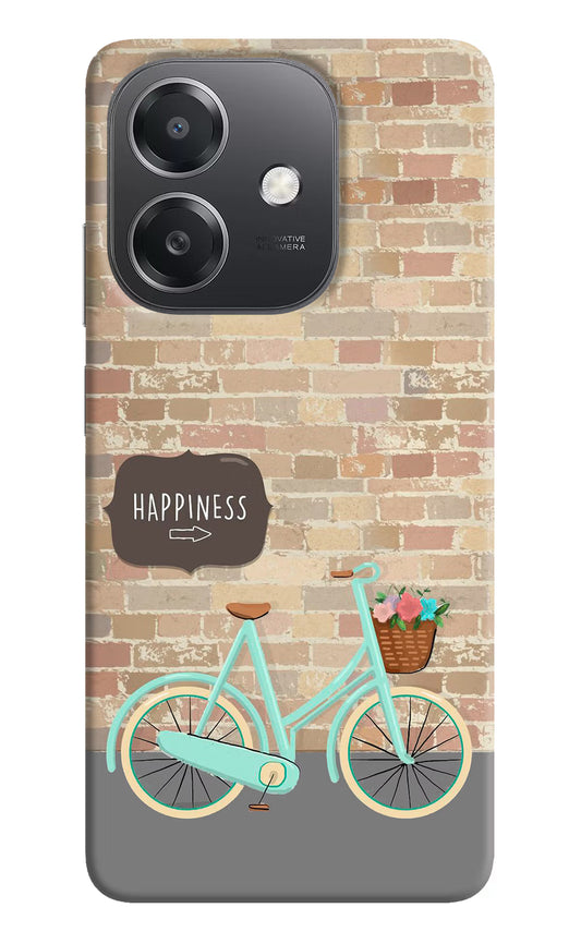 Happiness Artwork OPPO A3x Hard Case Back Cover by Casekaro