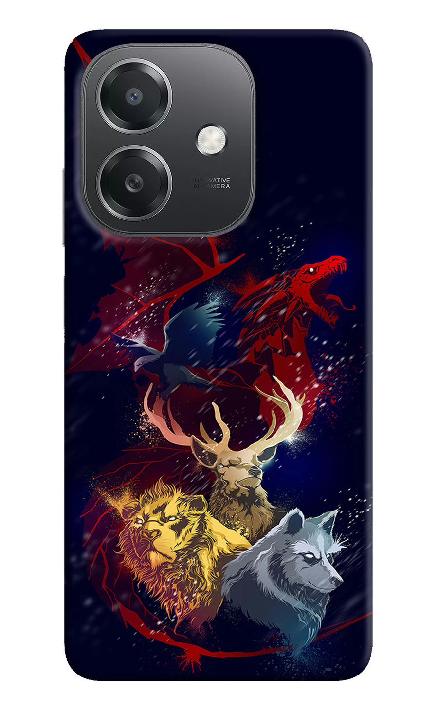 Game Of Thrones OPPO A3x Back Cover, Hard case