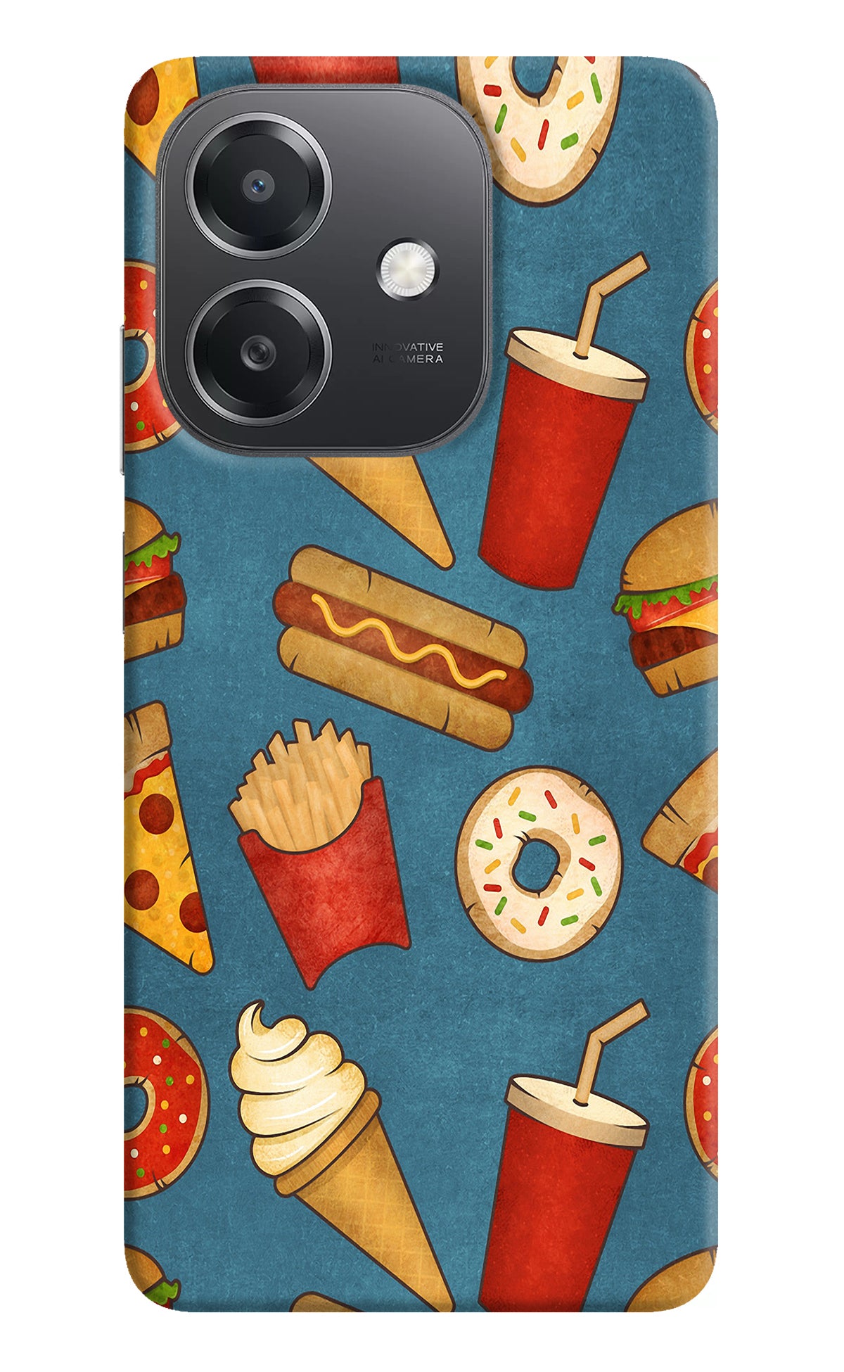 Foodie OPPO A3x Back Cover