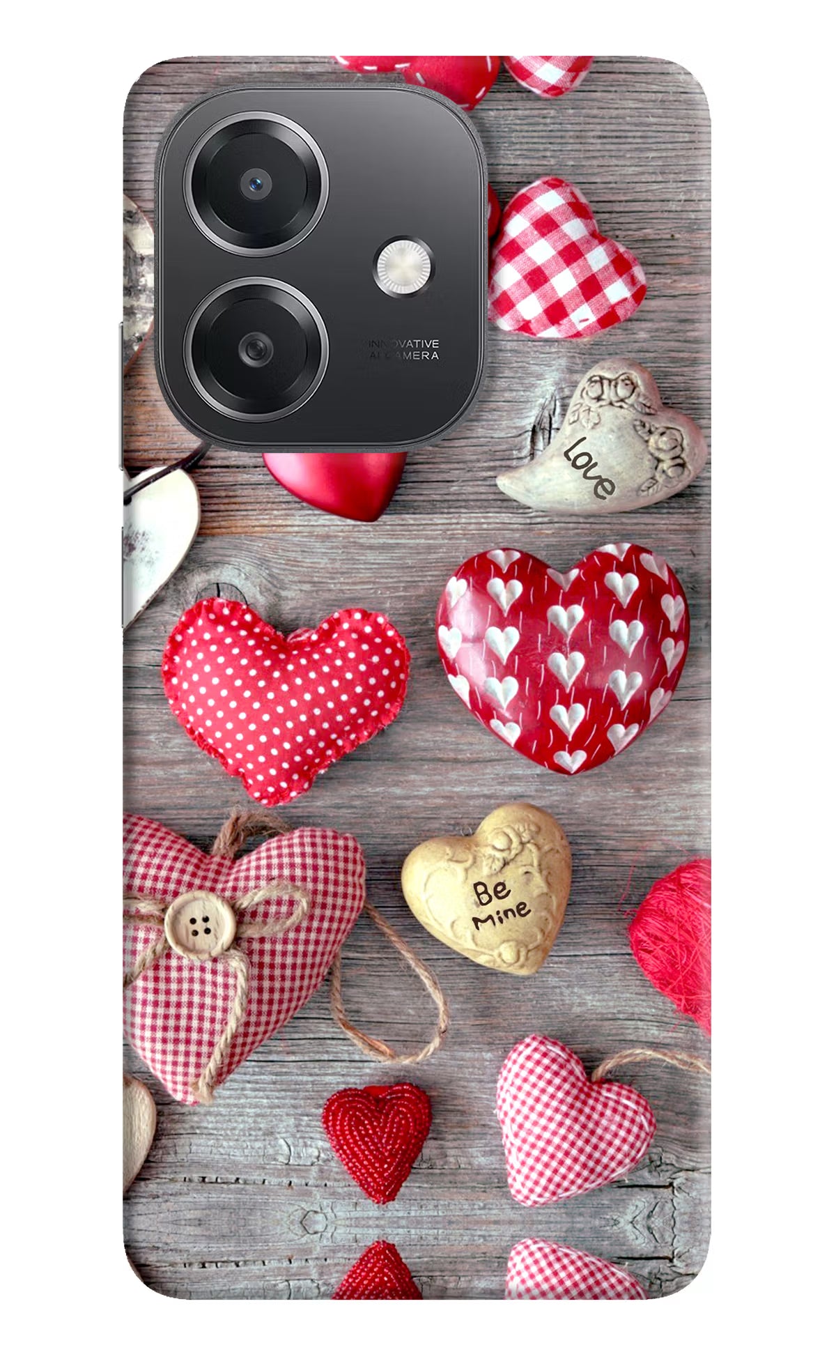 Love Wallpaper OPPO A3x Hard Case Back Cover by Casekaro