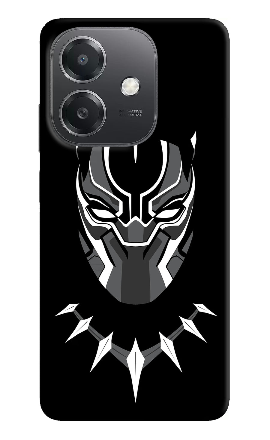 Black Panther OPPO A3x Back Cover, Hard case