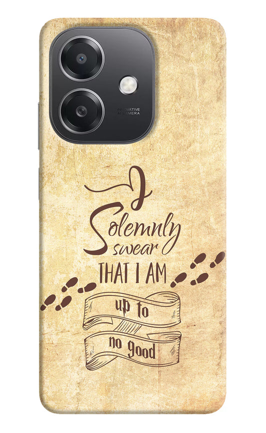 I Solemnly swear that i up to no good OPPO A3x Hard Case Back Cover by Casekaro