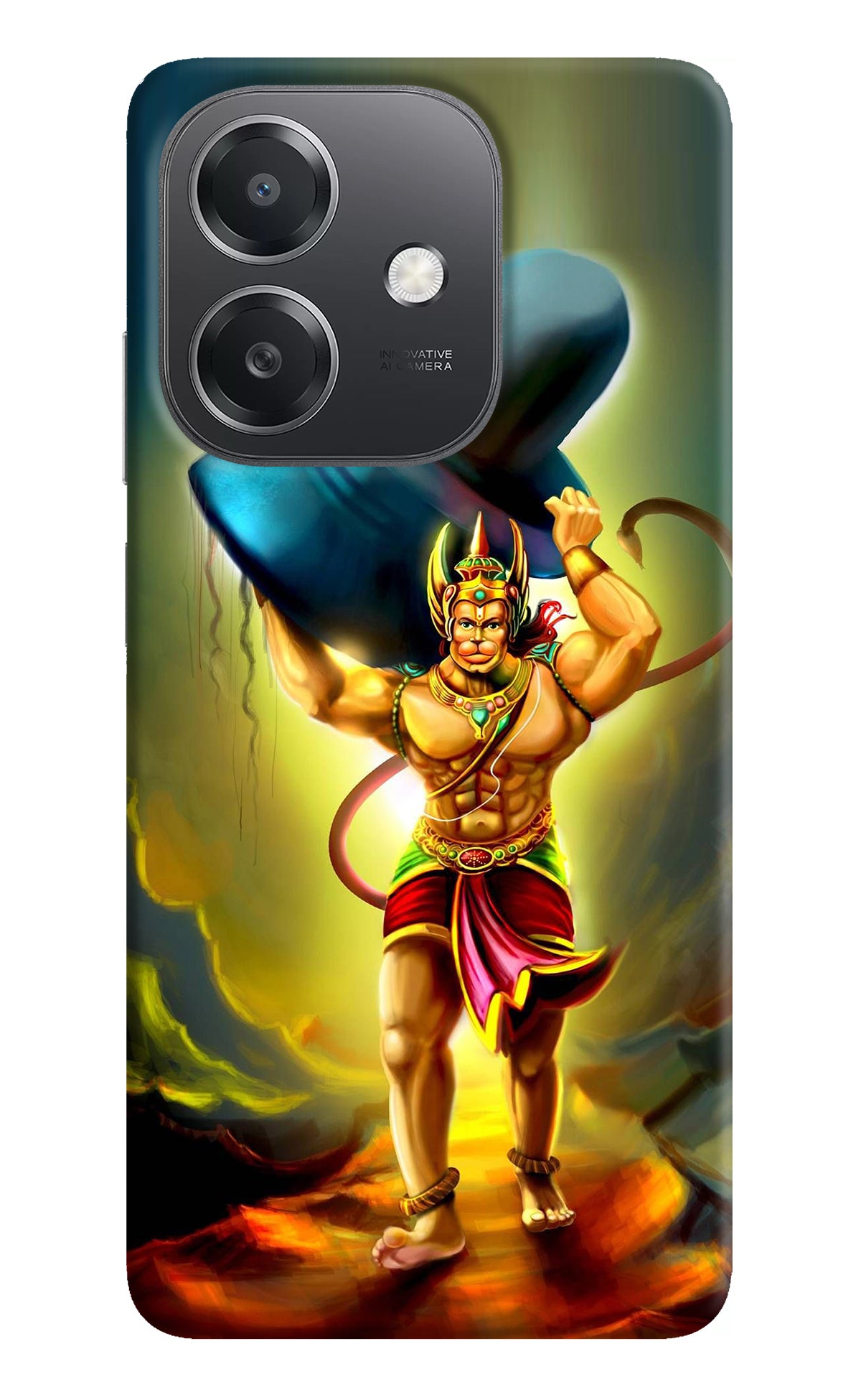 Lord Hanuman OPPO A3x Back Cover