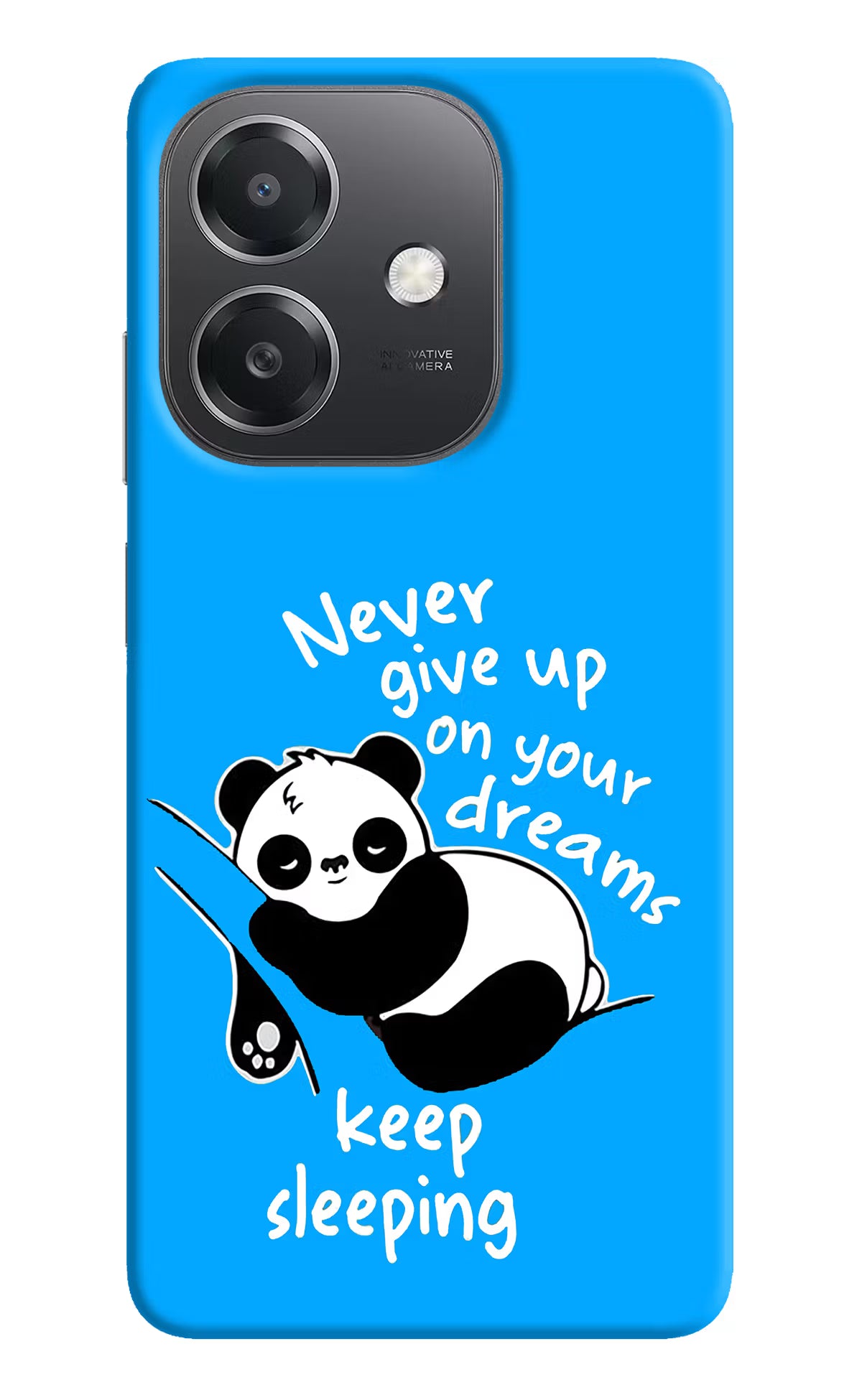 Keep Sleeping OPPO A3x Hard Case Back Cover by Casekaro