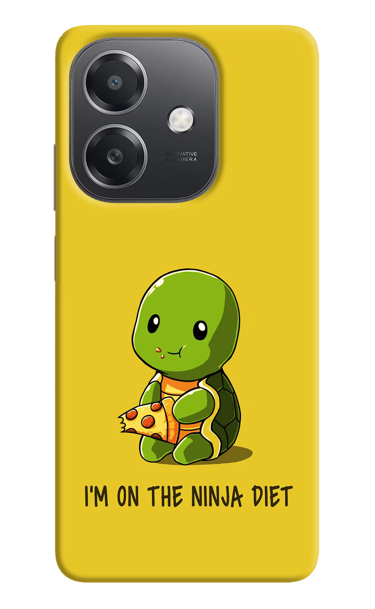 I'm on Ninja Diet OPPO A3x Hard Case Back Cover by Casekaro