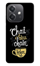 Chai Bina Chain Kaha Re OPPO A3x Hard Case Back Cover by Casekaro