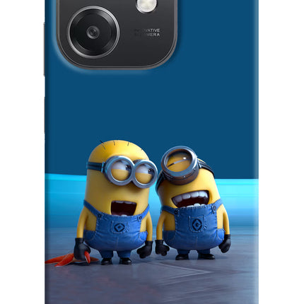 Minion Laughing OPPO A3x Hard Case Back Cover by Casekaro