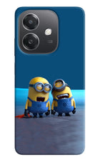 Minion Laughing OPPO A3x Hard Case Back Cover by Casekaro