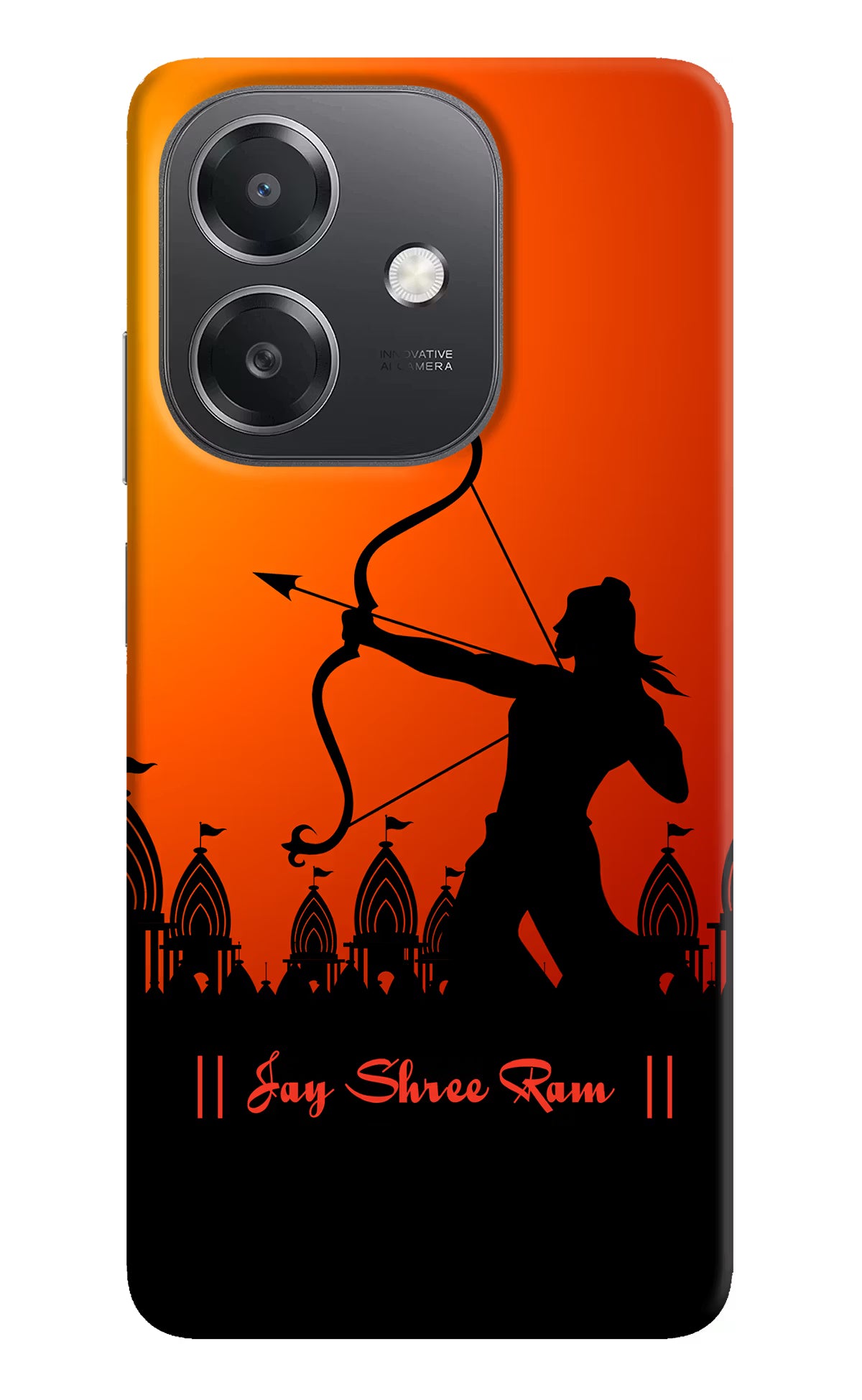 Lord Ram - 4 OPPO A3x Hard Case Back Cover by Casekaro