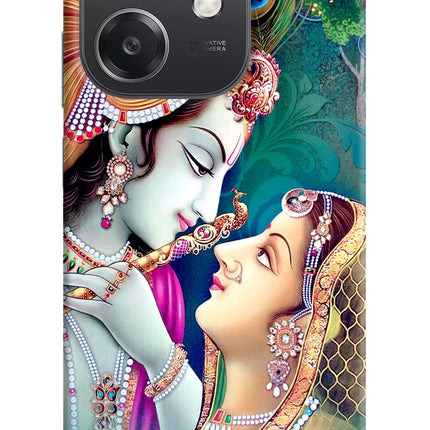 Lord Radha Krishna OPPO A3x Hard Case Back Cover by Casekaro