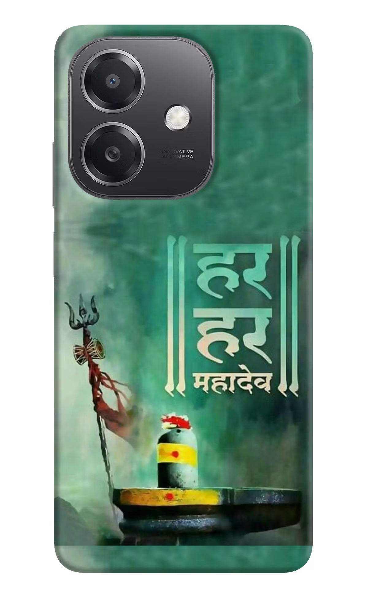 Har Har Mahadev Shivling OPPO A3x Hard Case Back Cover by Casekaro
