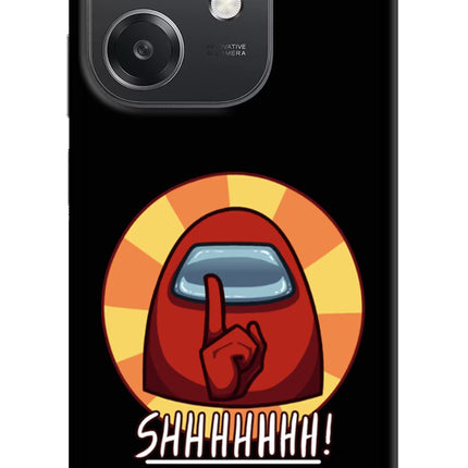 Among Us Shhh! OPPO A3x Hard Case Back Cover by Casekaro
