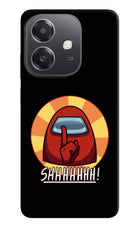 Among Us Shhh! OPPO A3x Hard Case Back Cover by Casekaro