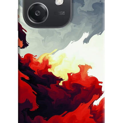 Fire Cloud OPPO A3x Hard Case Back Cover by Casekaro
