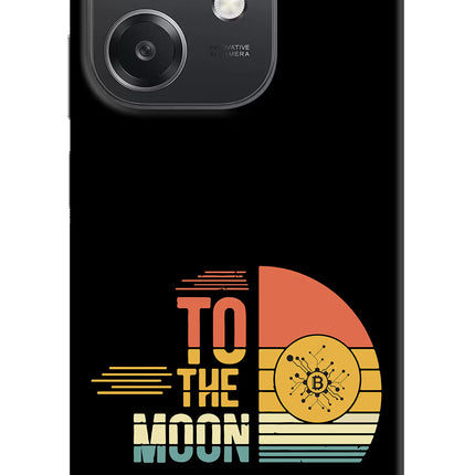 To the Moon OPPO A3x Hard Case Back Cover by Casekaro