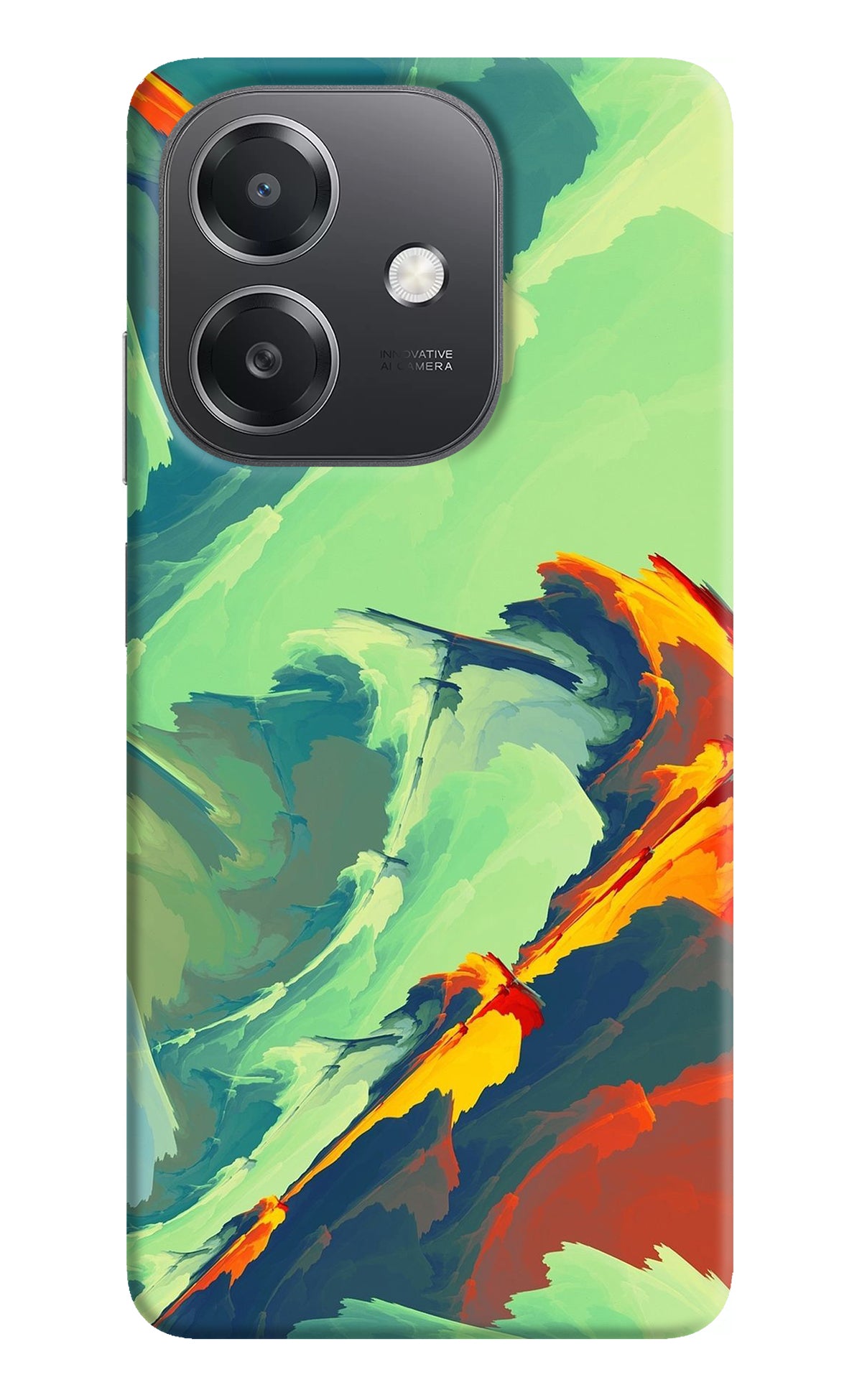 Paint Art OPPO A3x Back Cover