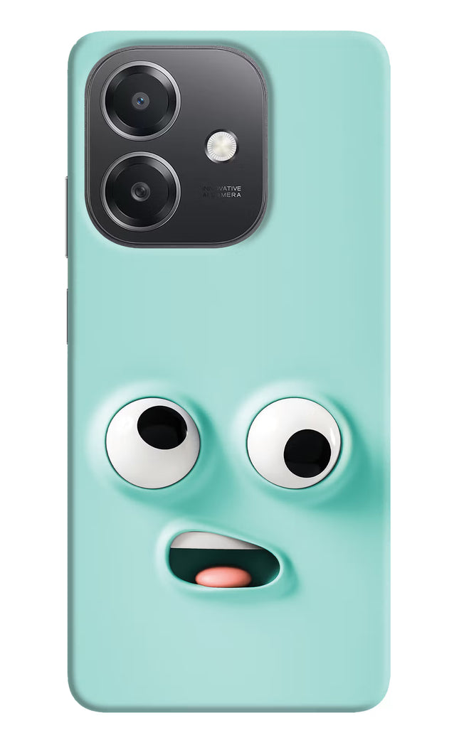 Funny Cartoon OPPO A3x Hard Case Back Cover by Casekaro