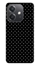 White Dots OPPO A3x Hard Case Back Cover by Casekaro