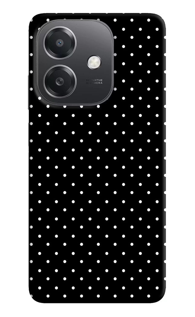White Dots OPPO A3x Hard Case Back Cover by Casekaro