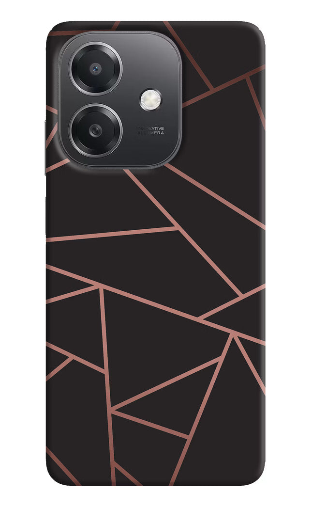 Geometric Pattern OPPO A3x Hard Case Back Cover by Casekaro