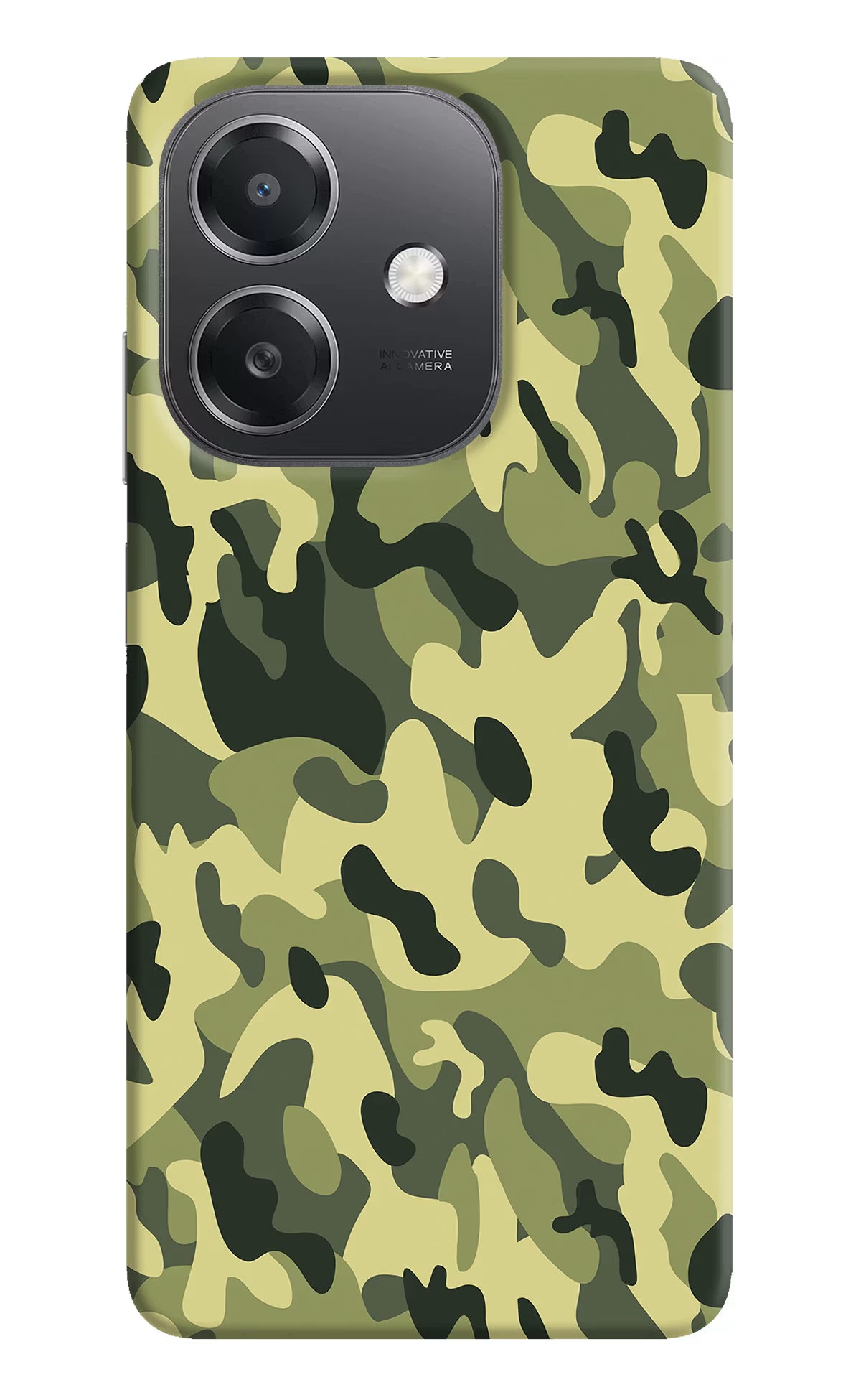 Camouflage OPPO A3x Hard Case Back Cover by Casekaro