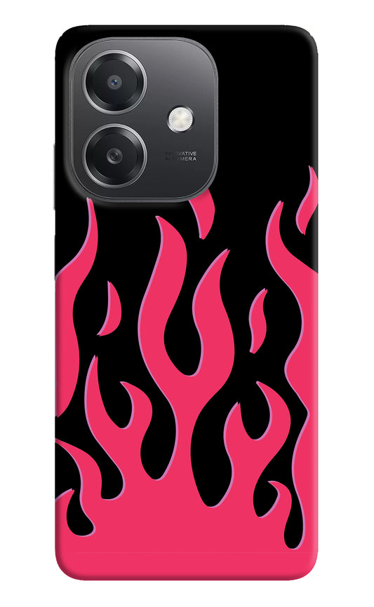 Fire Flames OPPO A3x Back Cover