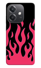 Fire Flames OPPO A3x Hard Case Back Cover by Casekaro