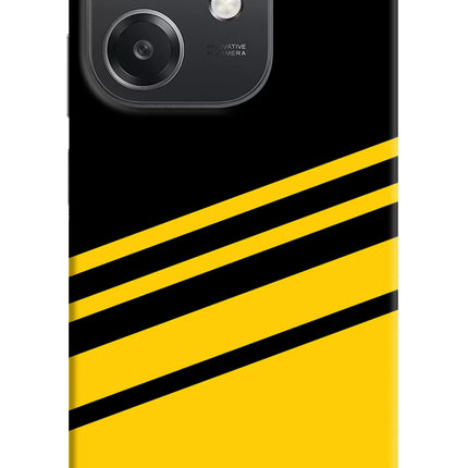 Yellow Shades OPPO A3x Hard Case Back Cover by Casekaro
