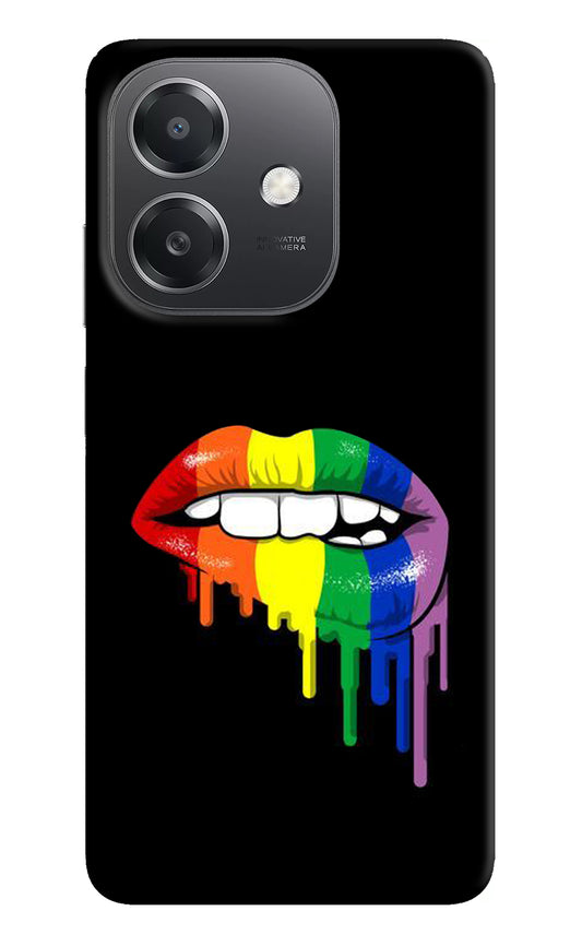 Lips Biting OPPO A3x Back Cover