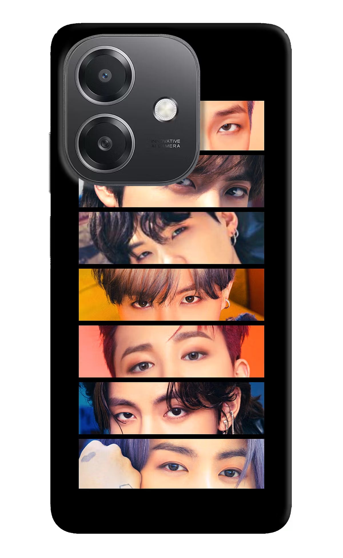 BTS Eyes OPPO A3x Hard Case Back Cover by Casekaro