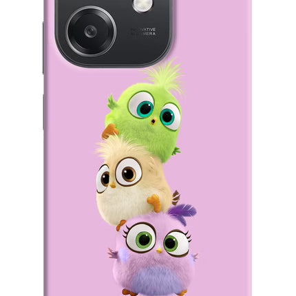 Cute Little Birds OPPO A3x Hard Case Back Cover by Casekaro