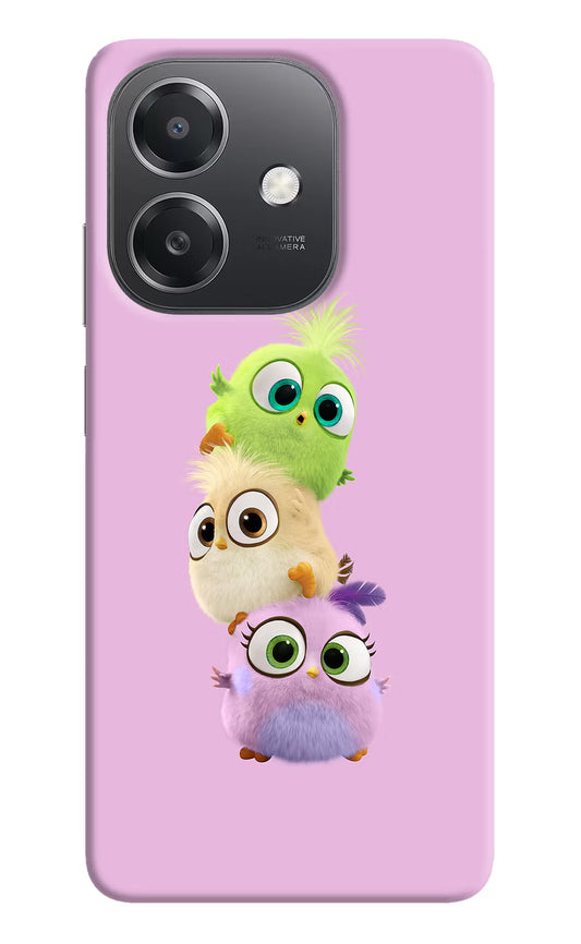 Cute Little Birds OPPO A3x Hard Case Back Cover by Casekaro