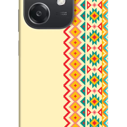 Ethnic Seamless OPPO A3x Hard Case Back Cover by Casekaro